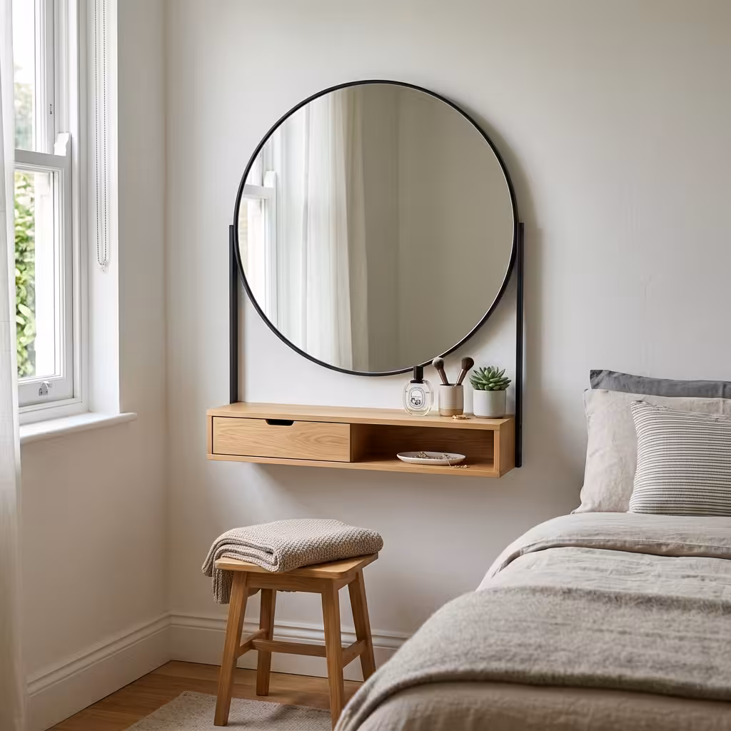 Compact Wall-Mount Vanity