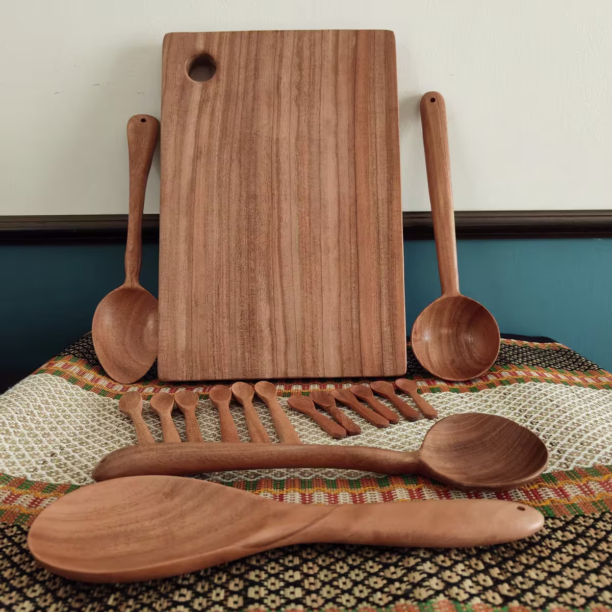 Wooden Kitchen Set