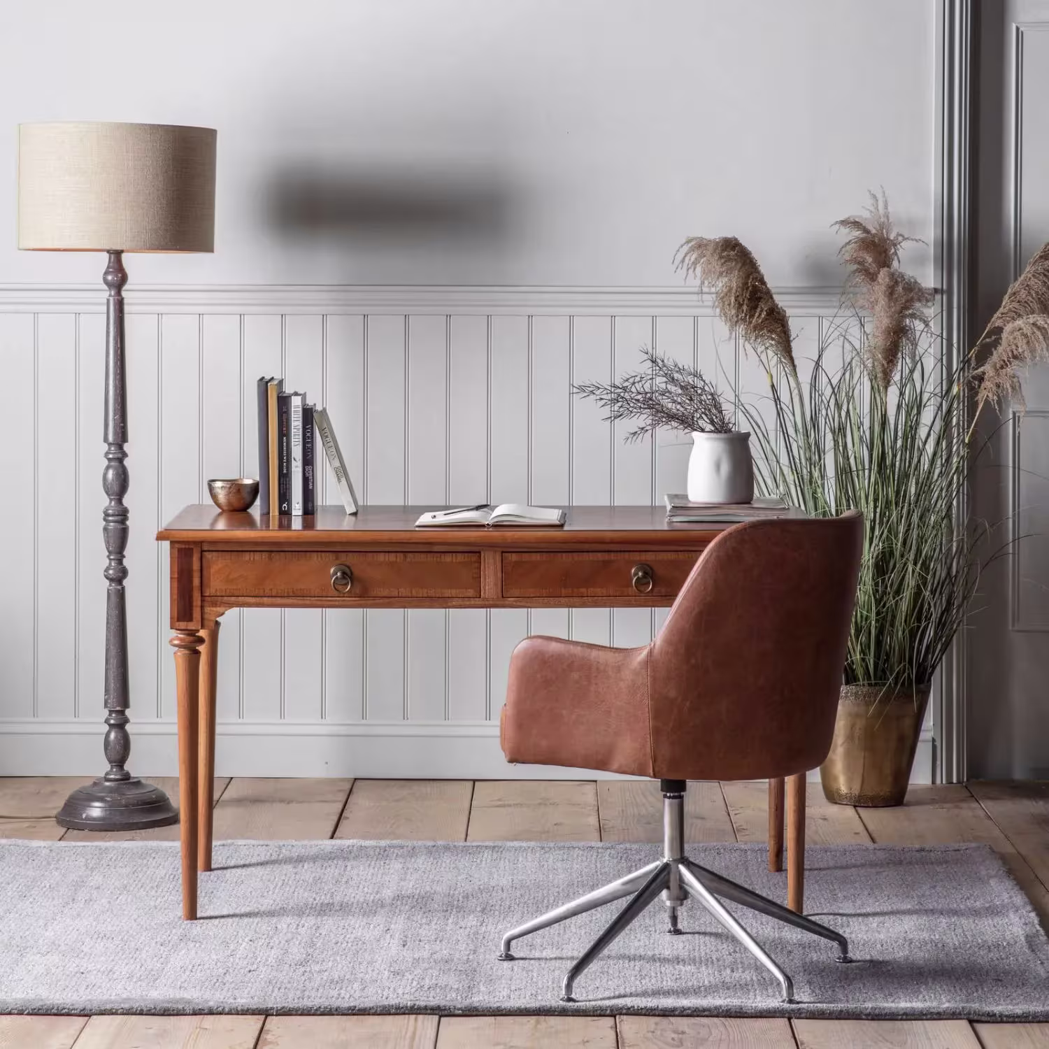 Traditional Wooden Study Desk